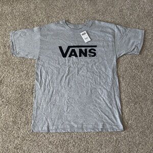 NWT VANS men’s gray black short sleeve t-shirt tee size Medium